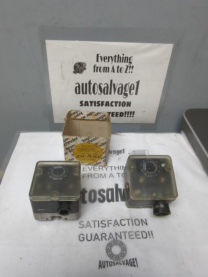 KROM SCHRODER,DWG50U-G,PRESSURE SWITCH LOT OF 2 NOS