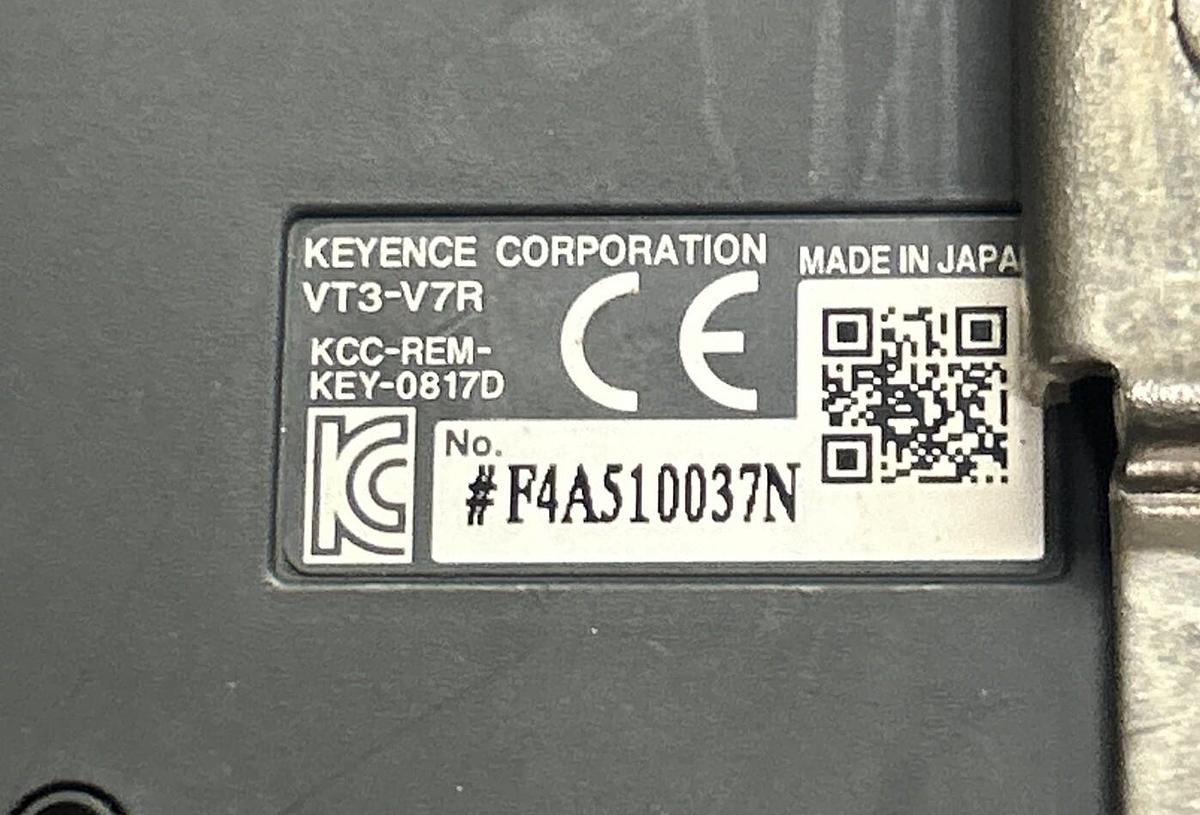 Used KEYENCE CORP,VT3-V7R,OPERATER INTERFACE