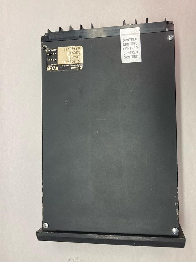 Used Eaton Durant,Model 51603-400,Solid State Indicator 120Vac