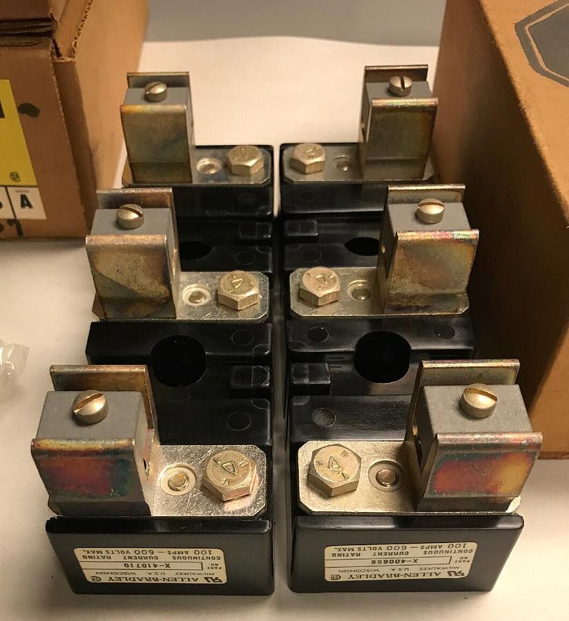 Allen Bradley,1491-N333,Fuse Block Lot of 3