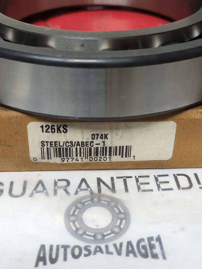 MRC,126KS,DEEP GROOVE BALL BEARING 130 X 200 X 33 MM NOS