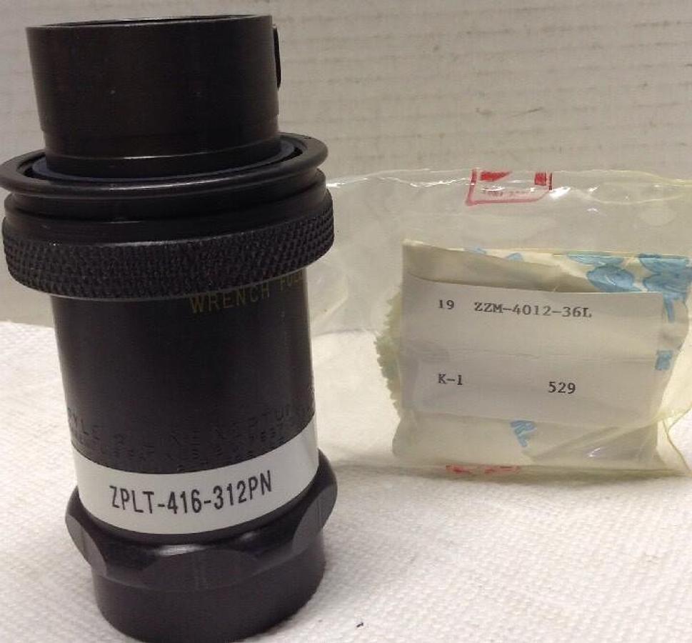 Amphenol Pyle National,ZPLT-416-312PN, Connector w/ Connector Pins
