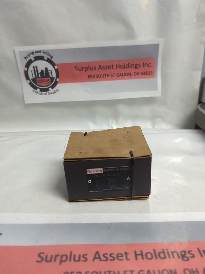 REXROTH,R900417592,CHECK VALVE Z1S-10-C1-34/V NOS