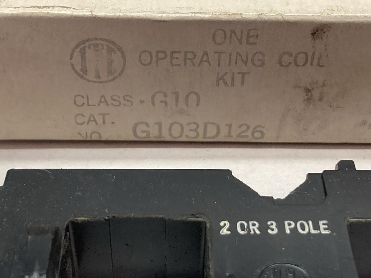 Used ITE,G103D126,Magnetic Operating Coil 120 Volt