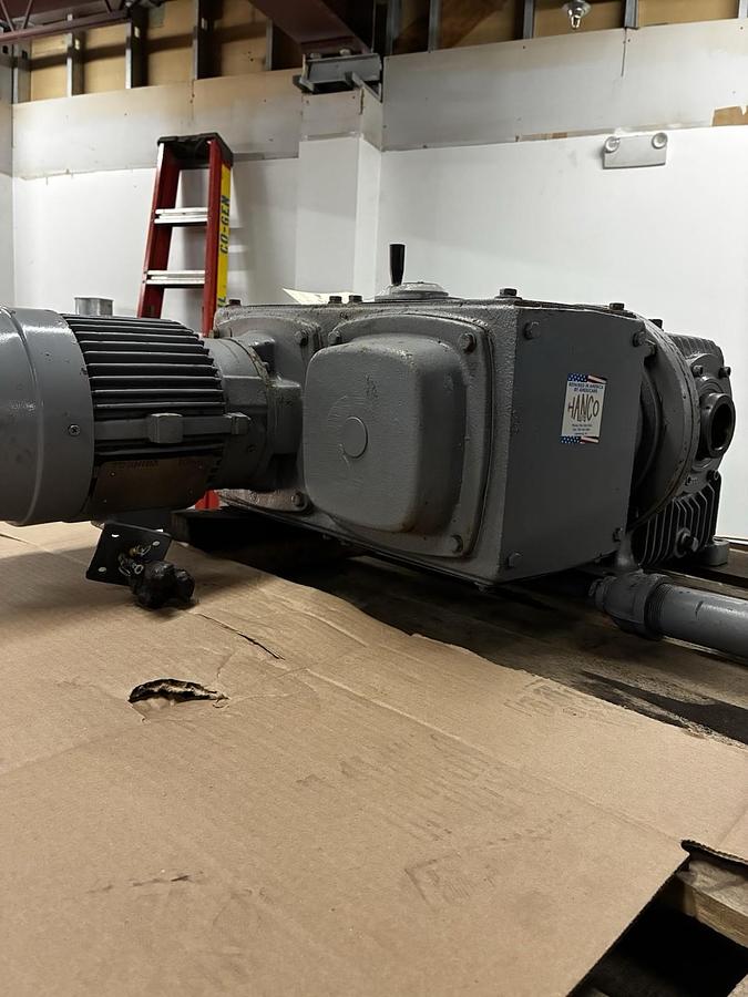Used STERLING,WBFO,SPEED-TROL 1.5HP 1740/32RPM CONE GEAR REDUCER SMV30A075-W1 54:1