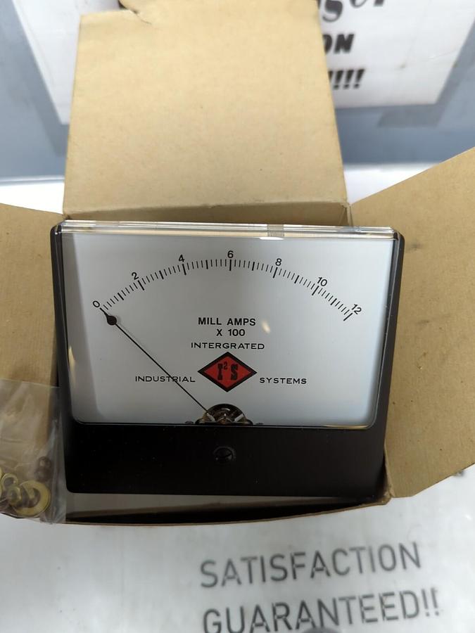SIMPSON WESCHLER INST.,SI/1329/0-50MVDC, PANEL METER NOS