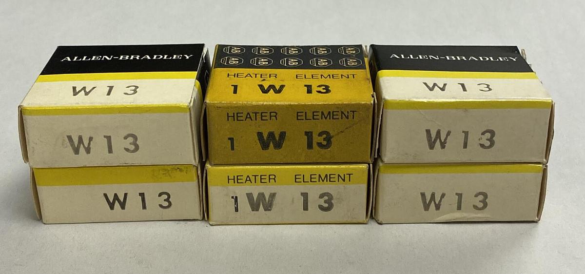 Allen-Bradley,W13,Heater Lot Of 6 New