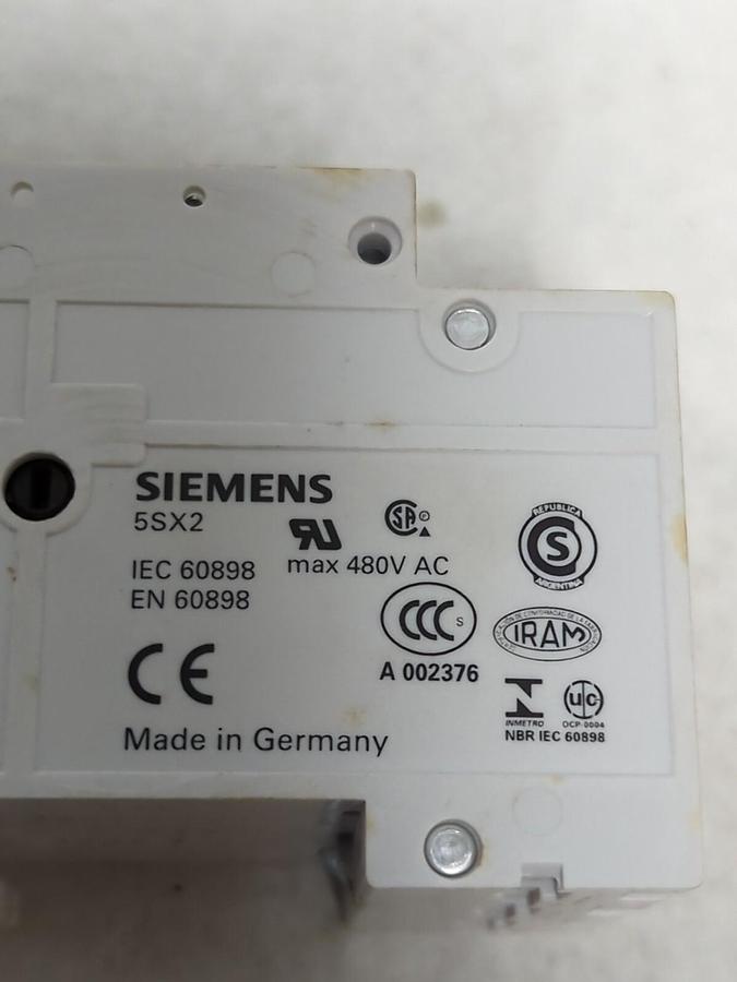 SIEMENS,5SX2 310-8,CIRCUIT BREAKER 3-POLE NOS