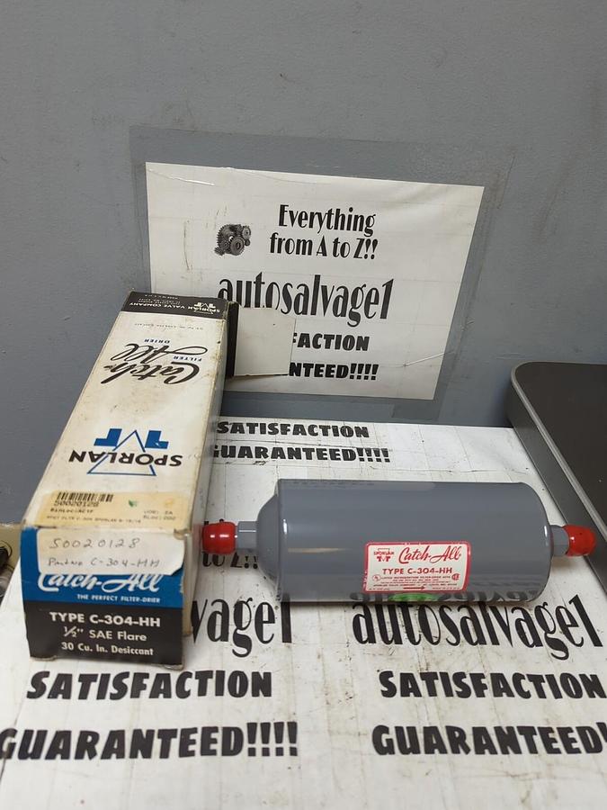 SPORLAN,C-304HH,FILTER/DRIER 1/2 INCH SAE FLARE NOS