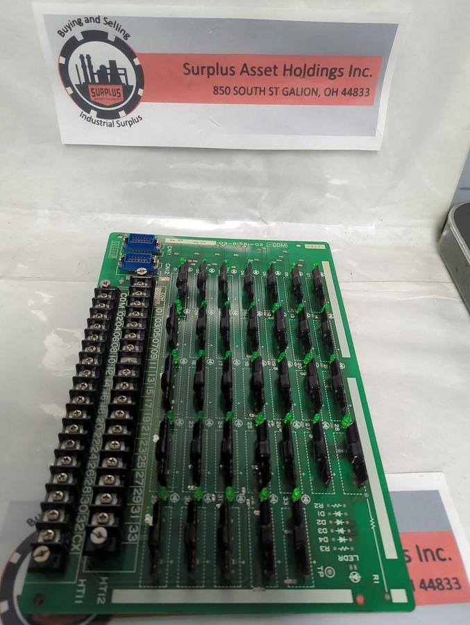 Used MITSUBISHI,03-81581-02,CIRCUIT BOARD PRE-OWNED