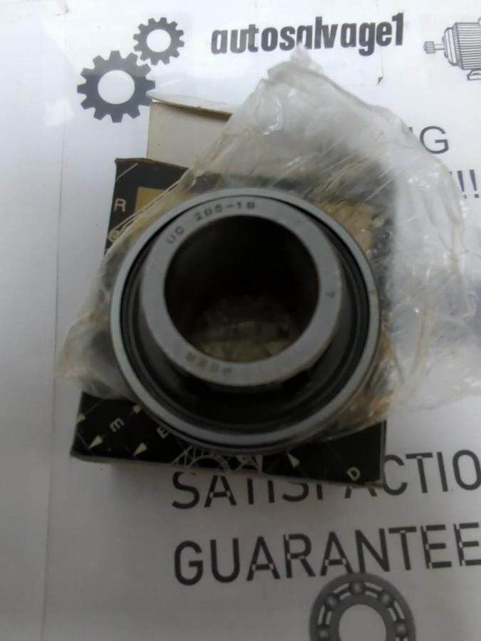 PEER,UC206-18-GO,INSERT BEARING 1-1/8 INCH BORE NOS