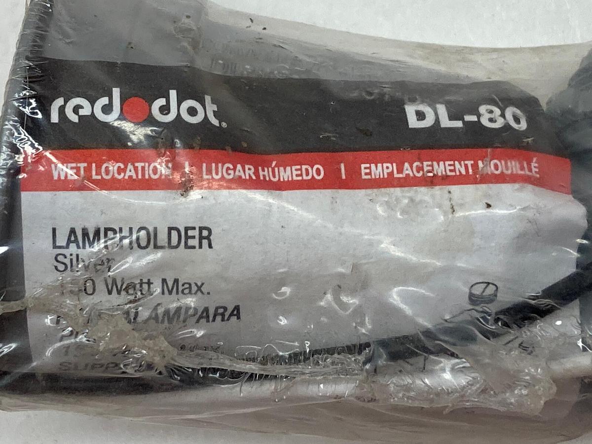 Used Red Dot,DL-80,Dry-Tite Lamp Holder Incandescent Lamp 150W