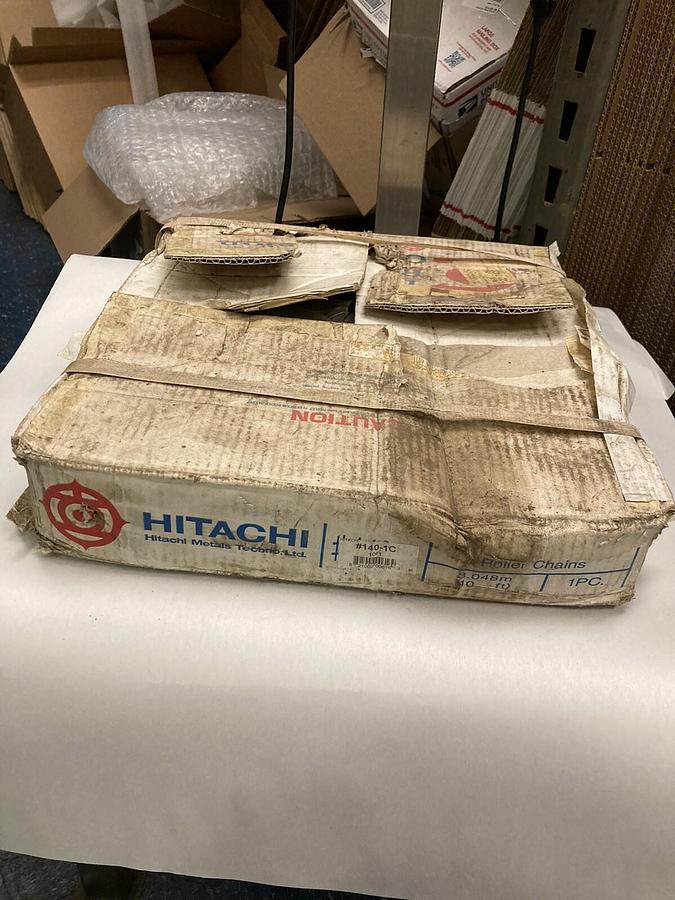 Hitachi,140-1C,Riveted Roller Chain 10 Feet