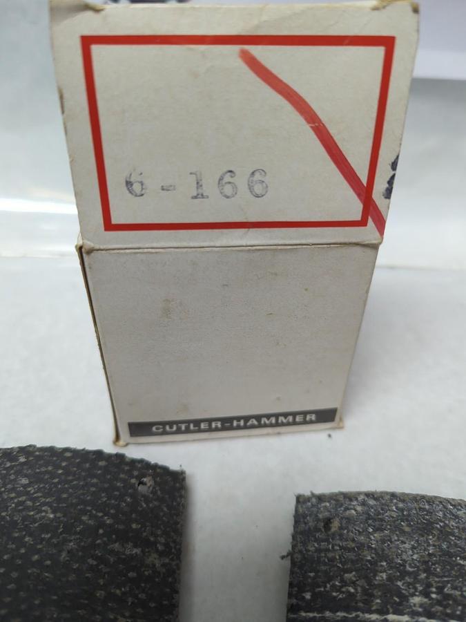 Used CUTLER-HAMMER,6-166,BRAKE LINING CONTACT KIT PRE-OWNED