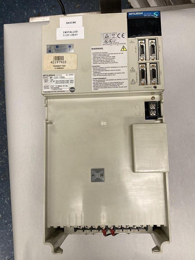 Used Mitsubishi,MR-J2S-700A,Servo Amplifier