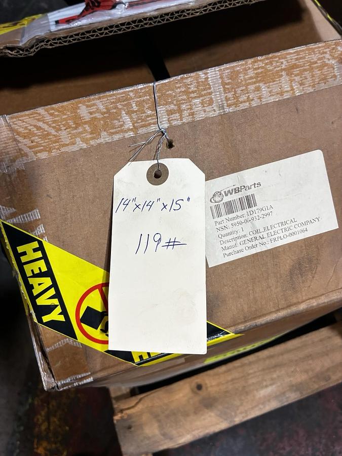 GE,1D179G1A,BRAKE SHUNT COIL NOS