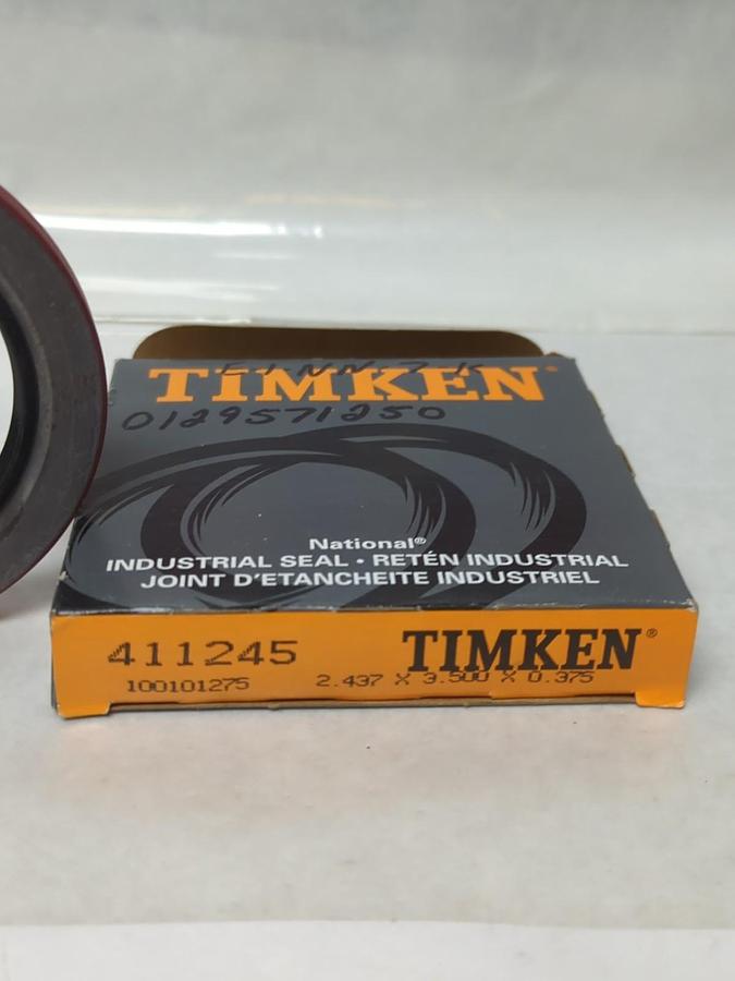TIMKEN,411245,OIL SEAL 2.437X3.5X0.375 NOS