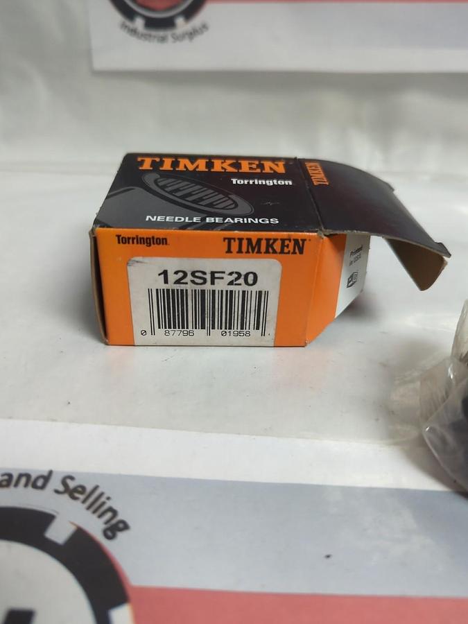 TIMKEN,12SF20,SPHERICAL PLAIN BEARING 1.25 IN BORE 2 IN OD NOS