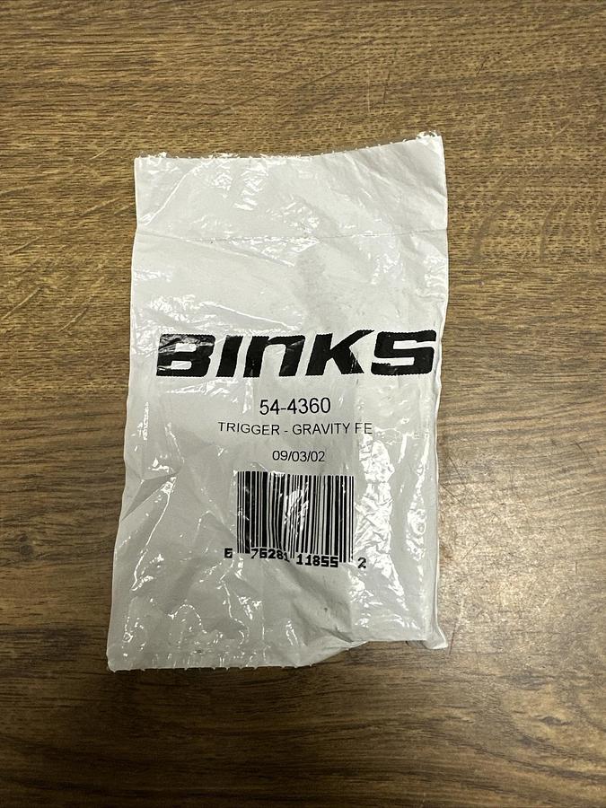 Used Binks,54-4360,Trigger Gravity Feed
