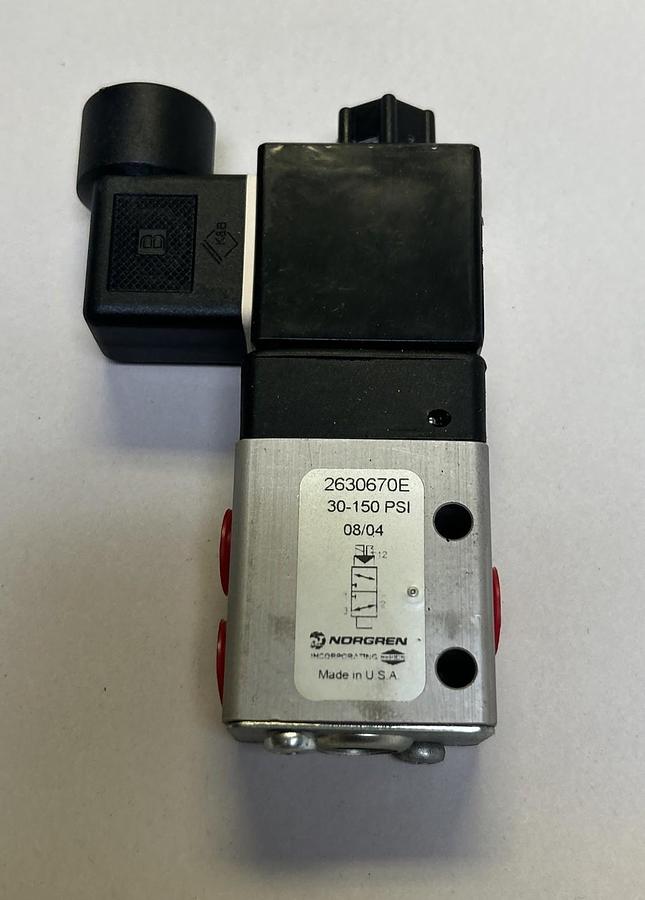 NORGREN,2630670E,PNEUMATIC DIRECT SOLENOID VALVE NOS
