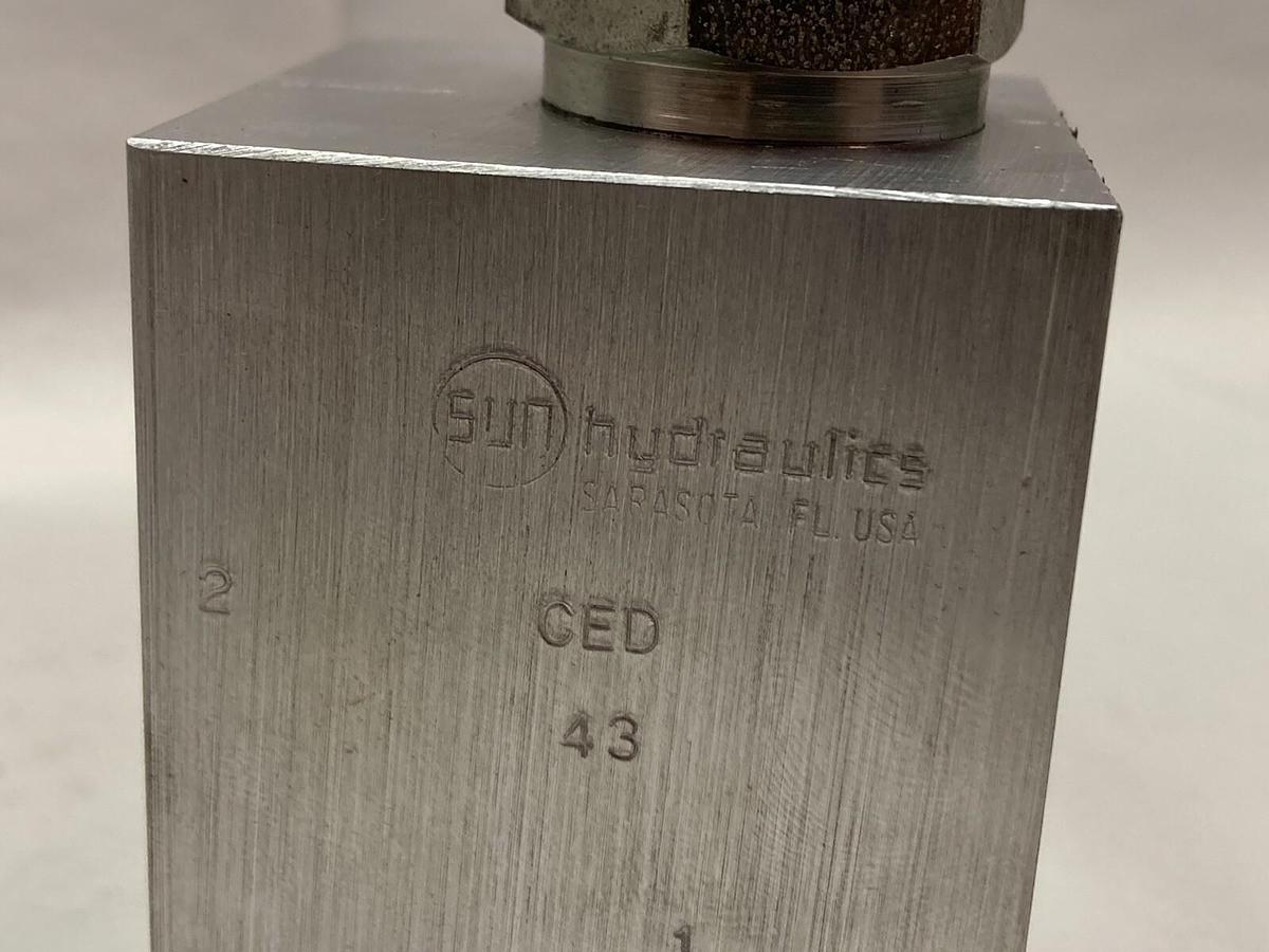 Sun Hydraulics,CED-43,Hydraulic Valve