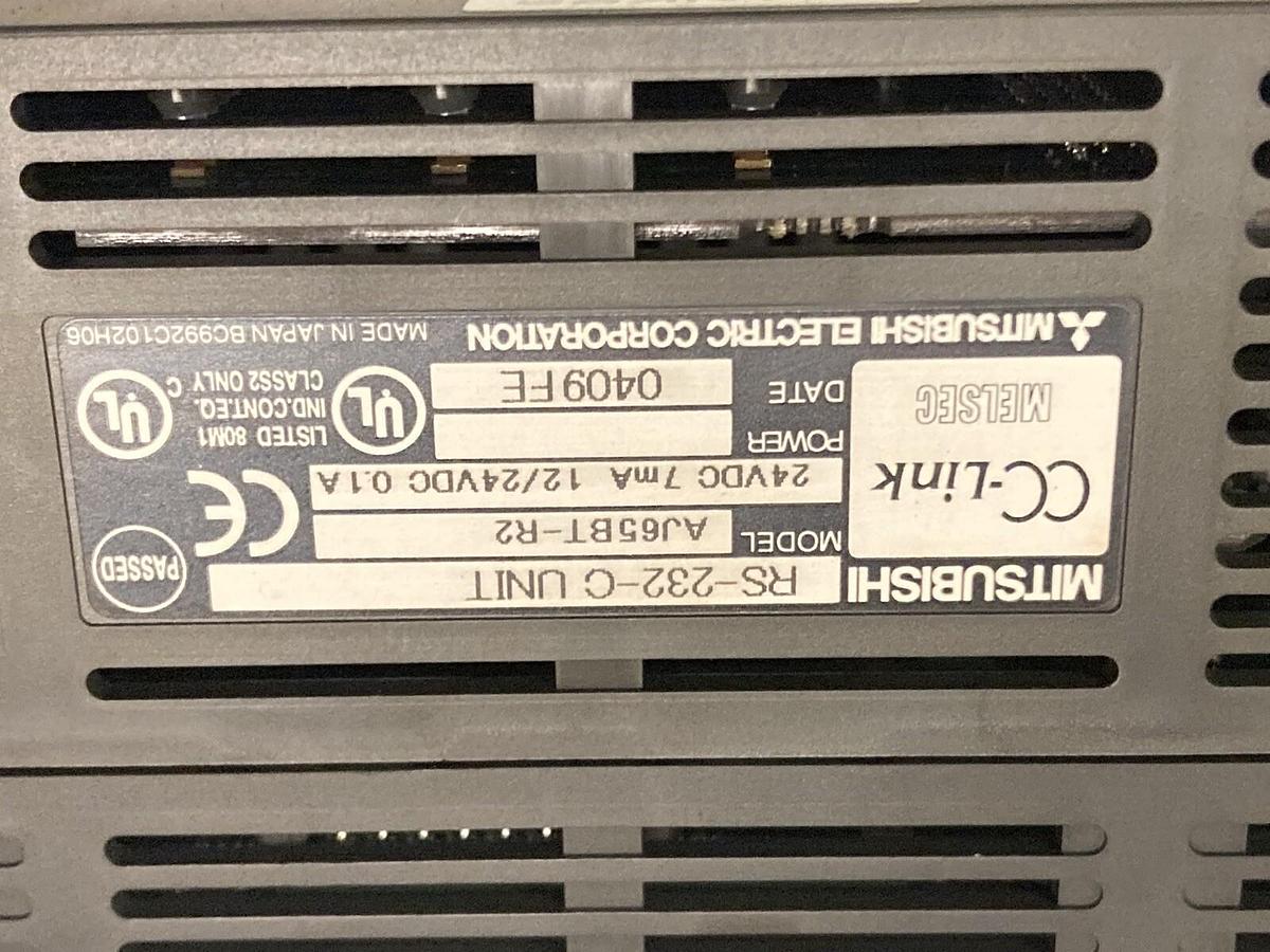 Used Mitsubishi,AJ65BT-R2,Melsec PLC Module RS-232-C