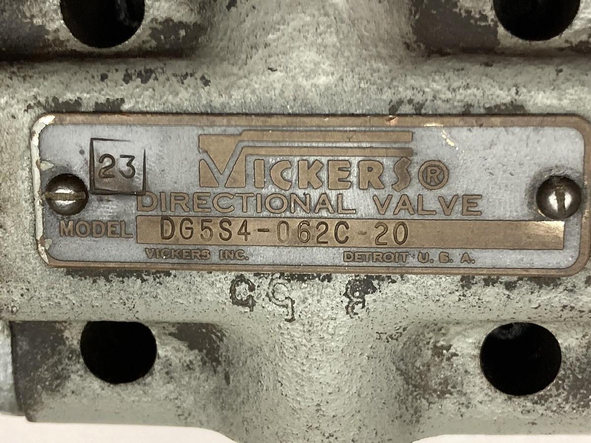 Used Vickers,DG5S4-062-C-M-10,Hydraulic Valve