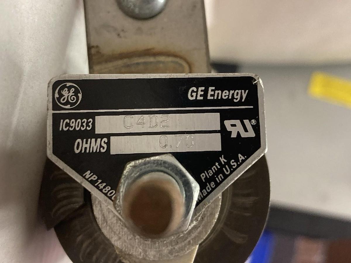 Used General Electric,IC9033-C4D2,Resistor 0.70 OHMS