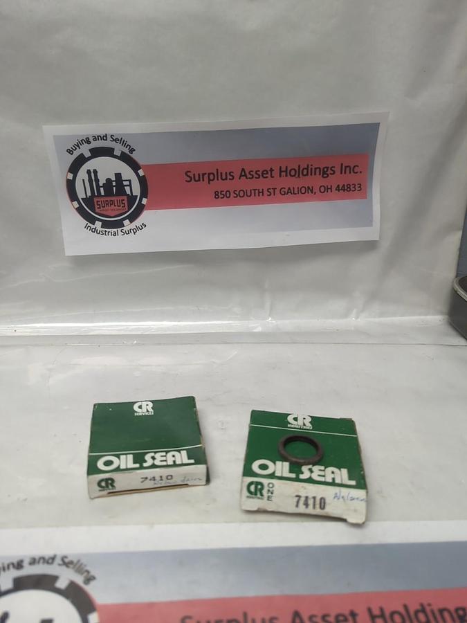 CHICAGO RAWHIDE,7410,OIL SEAL LOT OF 2 NOS