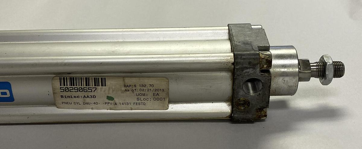 Used FESTO,DNU-40-178-PPV-A,PNEUMATIC CYLINDER