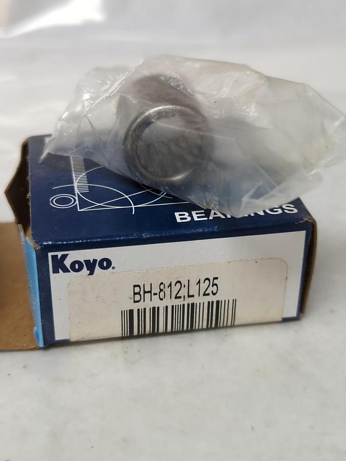 KOYO,BH-812;L125,NEEDLE ROLLER BEARING LOT OF 2 NOS