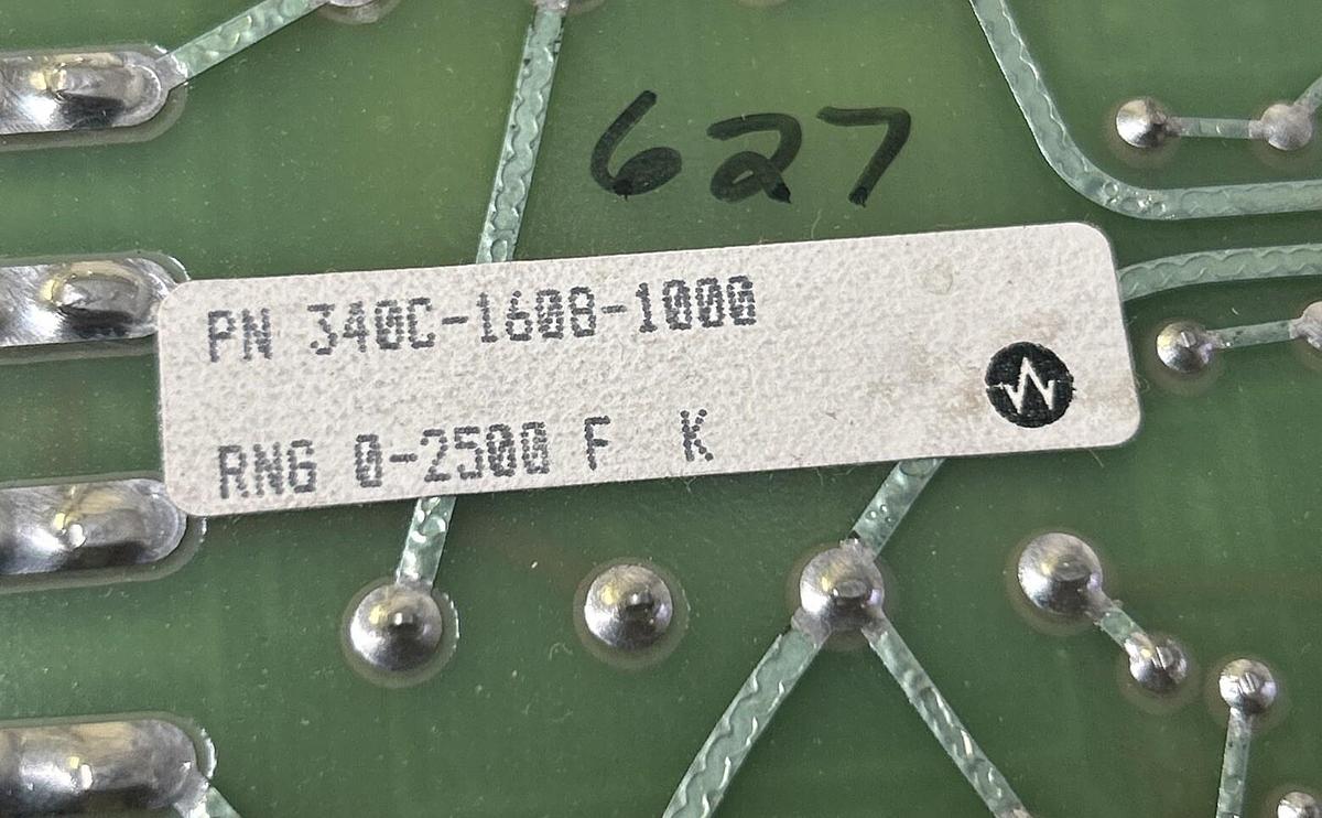 Used WATLOW,340C-1608-1000,TEMPERATURE CONTROL BOARD