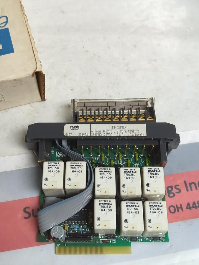 FACTS,F3-08TRS-1,265VAC/120VAC 10A/PT 40A/MODULE NOS