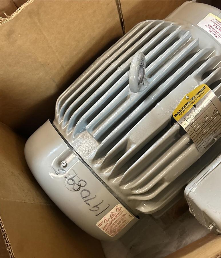BALDOR,AEM2275-4,SUPER-E MOTOR 5HP 1160RPM 460V 3PH 254U FRAME NOS