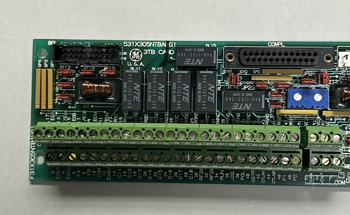 Used GENERAL ELECTRIC,531X305NTBAMG1,TERMINAL BOARD
