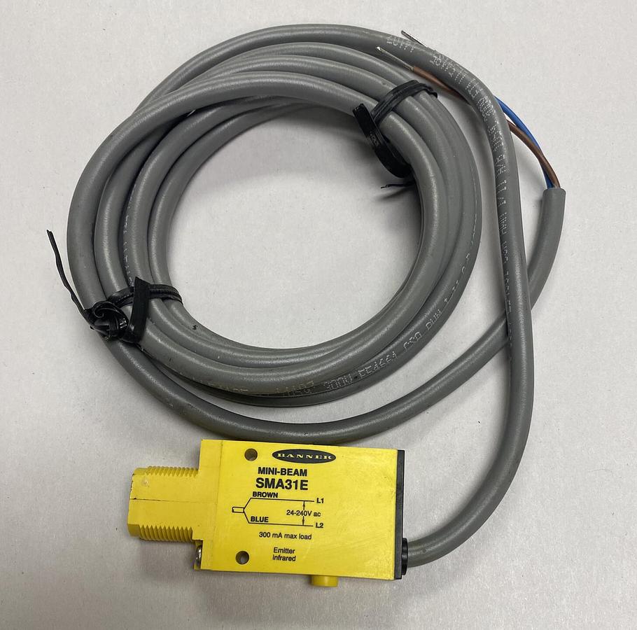 BANNER,SMA31E,PHOTOELECTRIC EMITTER SENSOR NOS