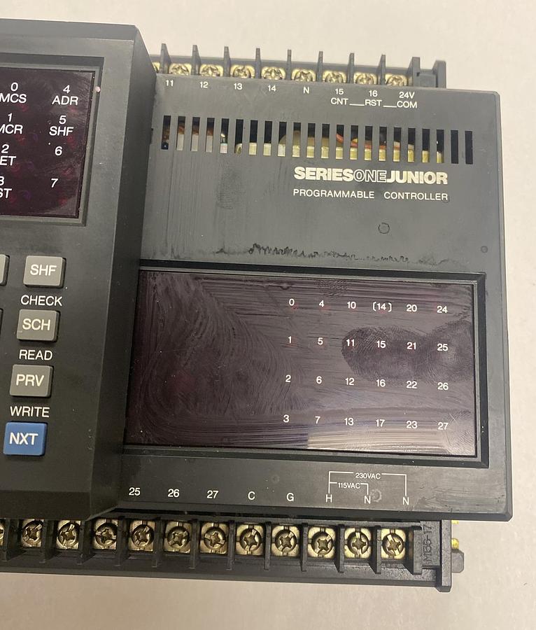 Used GE Fanuc,IC609SJR100C,Series One Controller W/ IC610PRG100B Programmer