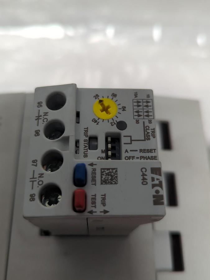 Used EATON,C440C1A140SF4,ELECTRONIC OVERLOAD RELAY STYLE 3-3114-001A PRE-OWNED