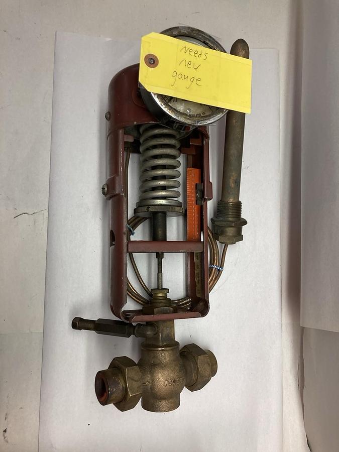 Used Powers,11-A,Regulator 595-0281 Temperature Range 140-200F