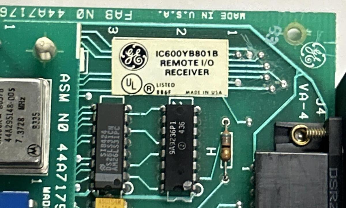 GE FANUC,IC600YB801B,REMOTE I/O RECEIVER MODULE NOS