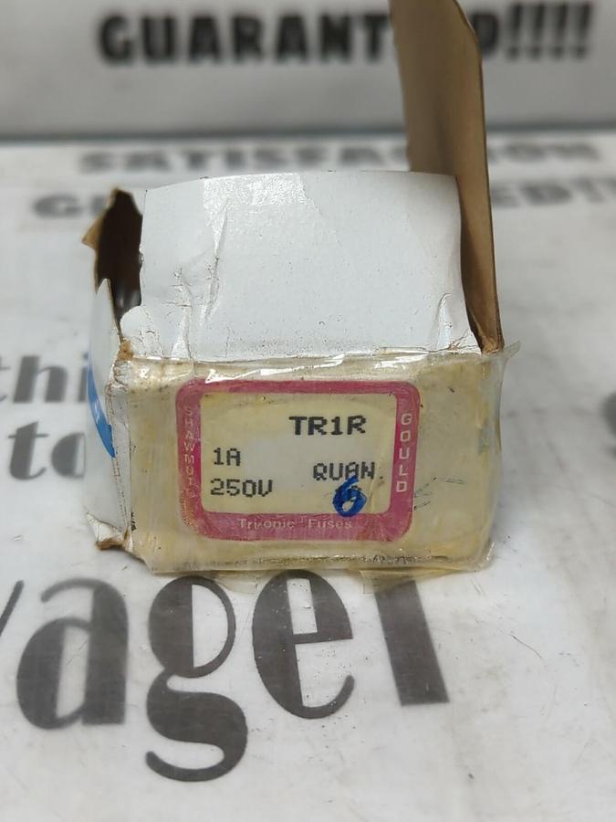 GOULD SHAWMUT,TR1R,TRI-ONIC FUSES BOX OF 6 NOS