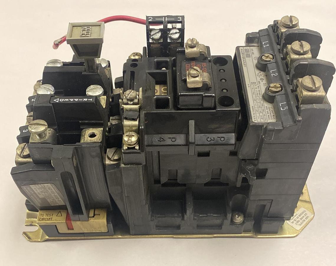 Used Allen-Bradley,509-B0D,Series B Starter Size 1 27A 600V