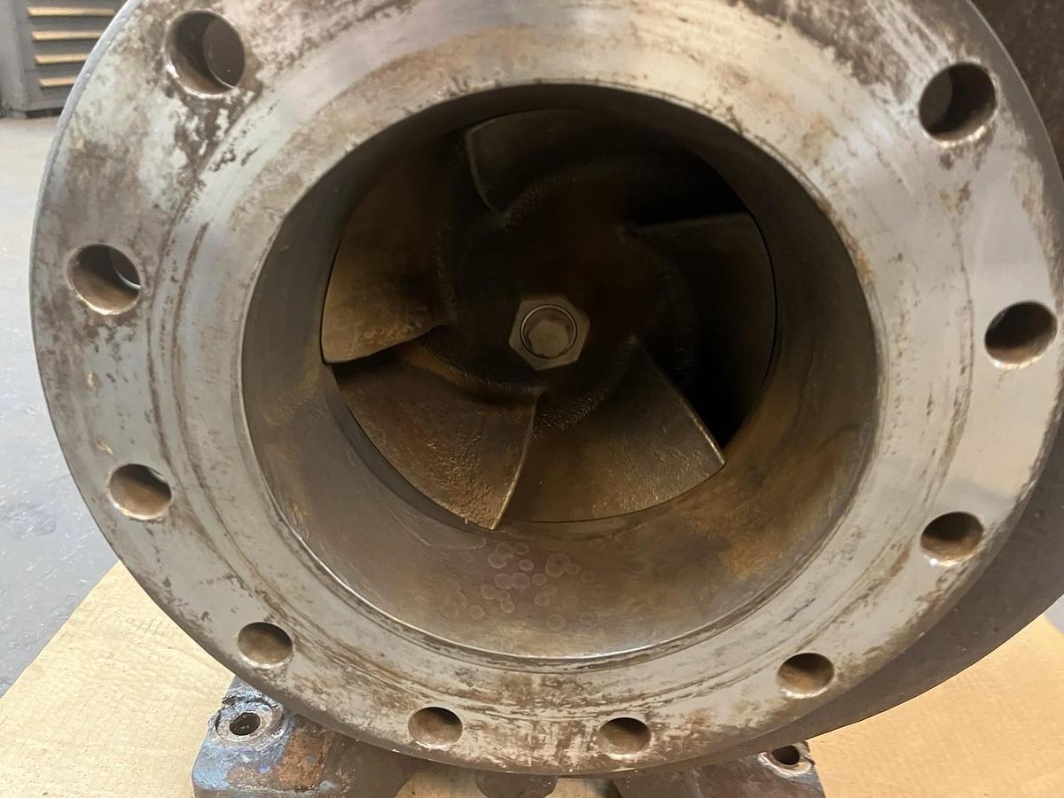 Used GOULDS,3196,XLTi CENTRIFUGAL PUMP 8X10-13 CDMCUN IMP 12" DIA 1200RPM 1400GPM