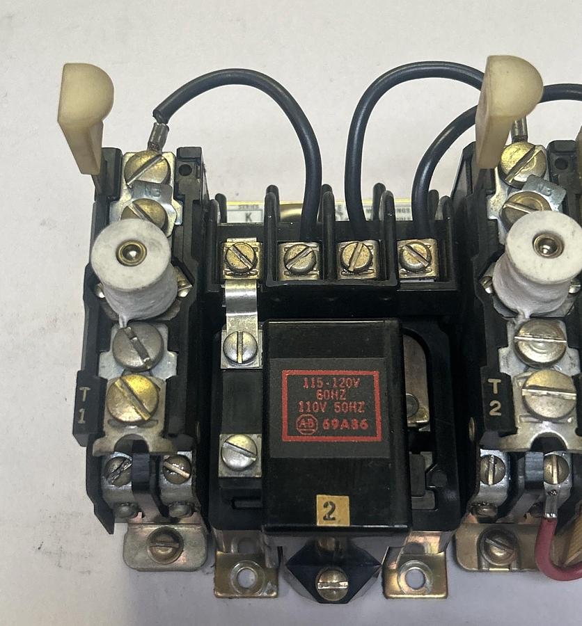 Used ALLEN BRADLEY,709-T0B103,STARTER SIZE 00