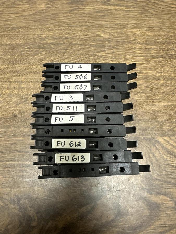 Used Allen Bradley,1492-H,Terminal Block W/Indicator Lamp LOT of 10