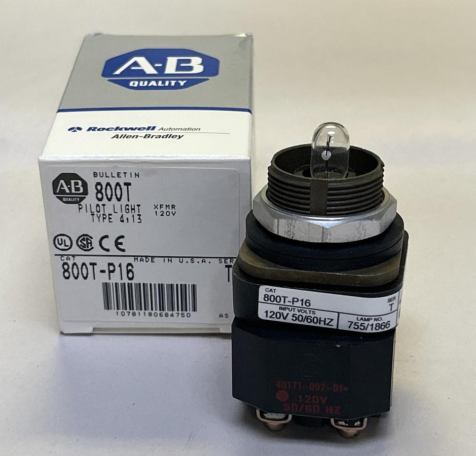ALLEN BRADLEY,800T-P16,PILOT LIGHT NOS