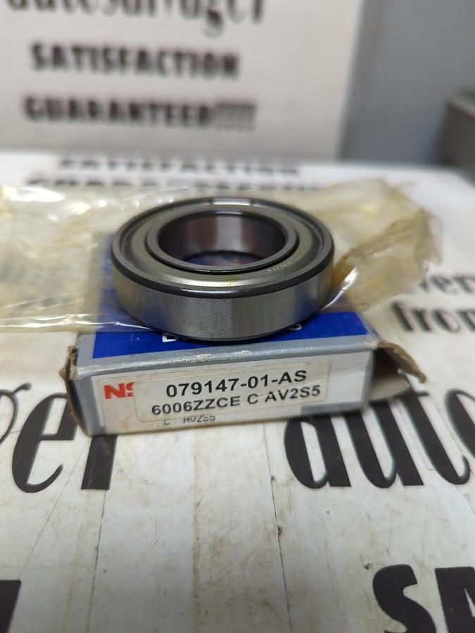NSK,6006ZZCE,DOUBLE SHIELDED BALL BEARING 30MM BORE NOS
