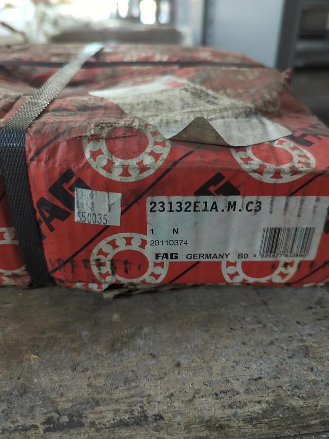 FAG,23132E1A.M.C3,SPHERICAL ROLLER BEARING 6.3 IN X 3.39 IN X 10.63 IN