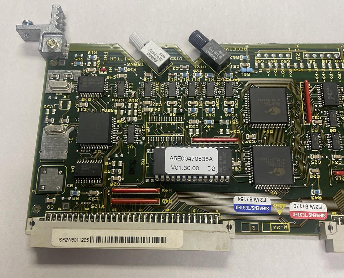 Used SIEMENS,6SE7090-0XX84-0BC0 SCB1, COMMUNICATION BOARD