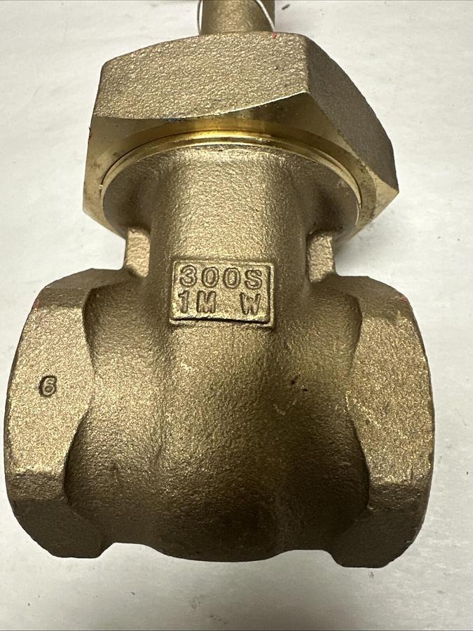 Milwaukee,300SWP 1000WOG,2" Brass Gate Valve Fig. 1184